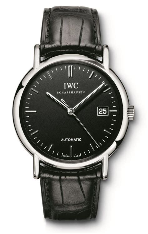 Vendesi IWC Portofino Automatic Stainless Steel Date Black